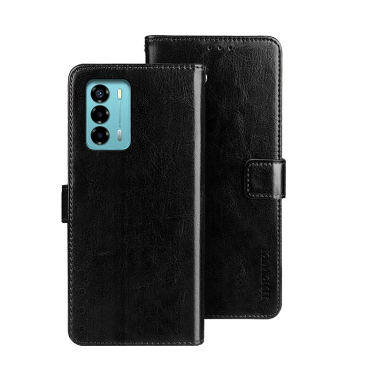 idewei Custodia per telefono in pelle con texture Crazy Horse, For ZTE Axon 30S, For ZTE Blade A72 4G, For Honor X40 GT