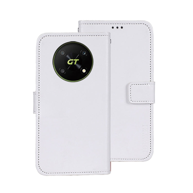 idewei Custodia per telefono in pelle con texture Crazy Horse, For ZTE Axon 30S, For ZTE Blade A72 4G, For Honor X40 GT