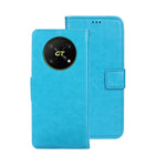 idewei Custodia per telefono in pelle con texture Crazy Horse, For ZTE Axon 30S, For ZTE Blade A72 4G, For Honor X40 GT
