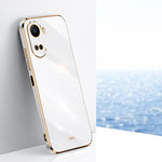 Custodia antiurto in TPU con bordo in oro con placcatura 6D XINLI, For Huawei nova 10 SE, For Huawei P50E, For Huawei Y6p