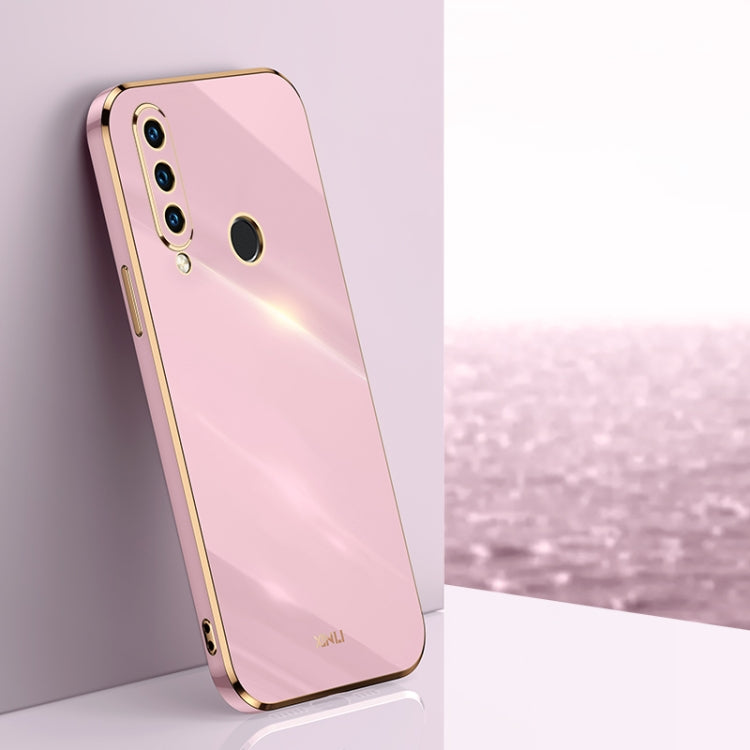 Custodia antiurto in TPU con bordo in oro con placcatura 6D XINLI, For Huawei nova 10 SE, For Huawei P50E, For Huawei Y6p