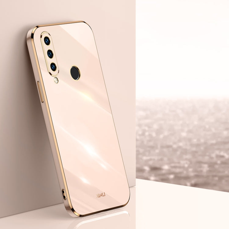 Custodia antiurto in TPU con bordo in oro con placcatura 6D XINLI, For Huawei nova 10 SE, For Huawei P50E, For Huawei Y6p