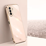 Custodia antiurto in TPU con bordo in oro con placcatura 6D XINLI, For Huawei Enjoy 50 Plus, For Huawei Enjoy 9, For Huawei Enjoy 50