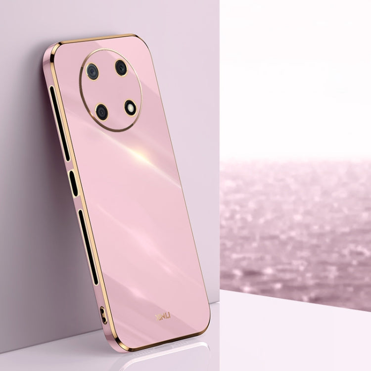 Custodia antiurto in TPU con bordo in oro con placcatura 6D XINLI, For Huawei Enjoy 50 Pro
