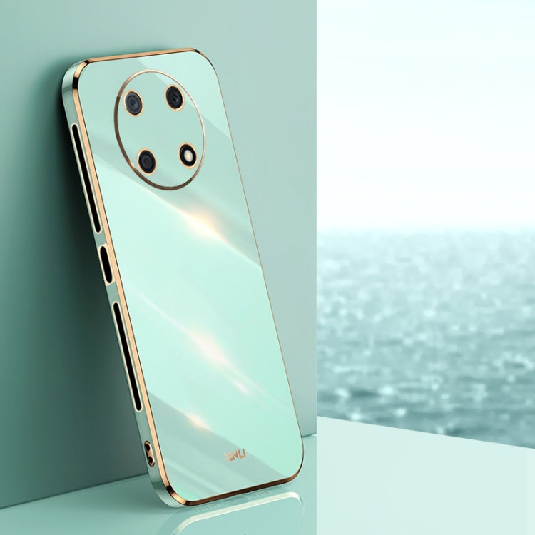 Custodia antiurto in TPU con bordo in oro con placcatura 6D XINLI, For Huawei Enjoy 50 Pro
