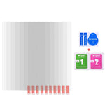 Pellicola in vetro temperato 10 pezzi 0,26 mm 9H 2,5D, For Tecno Phantom X2 (10 PCS), For Tecno Phantom X2 Pro (10 PCS)