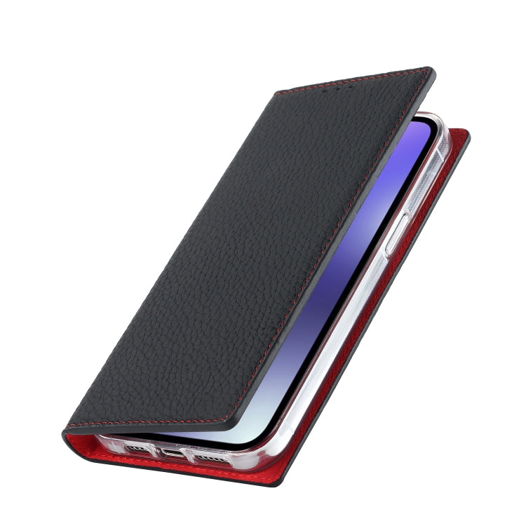 Custodia per telefono in vera pelle con texture Litchi, For iPhone 14 Pro Max, For iPhone 14 Pro, For iPhone 14, For iPhone 14 Plus