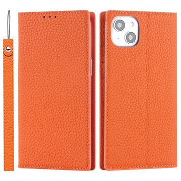 Custodia per telefono in vera pelle con texture Litchi, For iPhone 14 Pro Max, For iPhone 14 Pro, For iPhone 14, For iPhone 14 Plus, For Google Pixel 7 5G