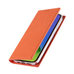 Custodia per telefono in vera pelle con texture Litchi, For iPhone 14 Pro Max, For iPhone 14 Pro, For iPhone 14, For iPhone 14 Plus, For Google Pixel 7 5G