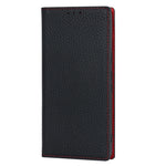 Custodia per telefono in vera pelle con texture Litchi, For Google Pixel 7 5G