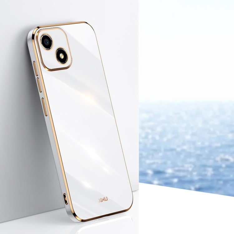Custodia antiurto in TPU con bordo in oro con placcatura 6D XINLI, For Honor Magic4, For Honor Play 30, For Honor 60 SE