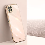Custodia antiurto in TPU con bordo in oro con placcatura 6D XINLI, For Honor Play6T Pro, For Honor X8 5G, For Honor X30