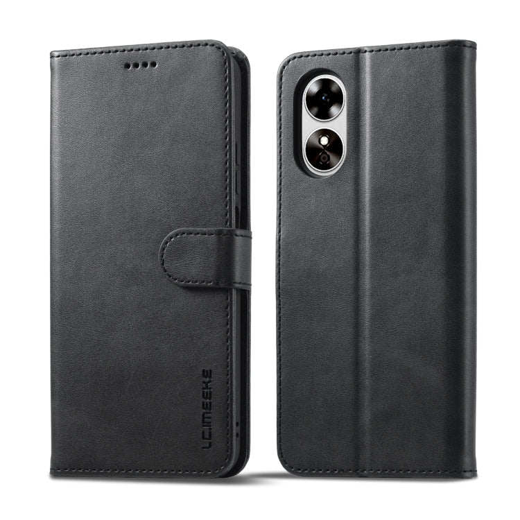 LC.IMEEKE Custodia per cellulare in pelle di vitello, For OPPO A17