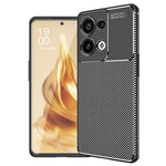 Custodia per telefono in TPU antiurto con struttura in fibra di carbonio, For OPPO A58, For OPPO Reno9 Pro+, For OPPO Reno9 / Reno9 Pro, For Realme 10 4G, For Realme 10 5G / 9i 5G, For Realme 10 Pro, For Realme 10 Pro+, For Samsung Galaxy A54 5G