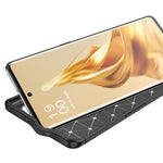 Custodia per telefono in TPU antiurto con struttura in fibra di carbonio, For OPPO A58, For OPPO Reno9 Pro+, For OPPO Reno9 / Reno9 Pro, For Realme 10 4G, For Realme 10 5G / 9i 5G, For Realme 10 Pro, For Realme 10 Pro+, For Samsung Galaxy A54 5G