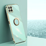 XINLI custodia per telefono in TPU elettrolitico con bordo dritto 6D con supporto per anello, For Honor Play6T, For Honor Play6T Pro, For Honor X8 5G
