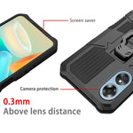 Armor Warrior PC antiurto + custodia per telefono in TPU, For OPPO A17, For OPPO A76, For Realme 8 Pro, For Realme 9
