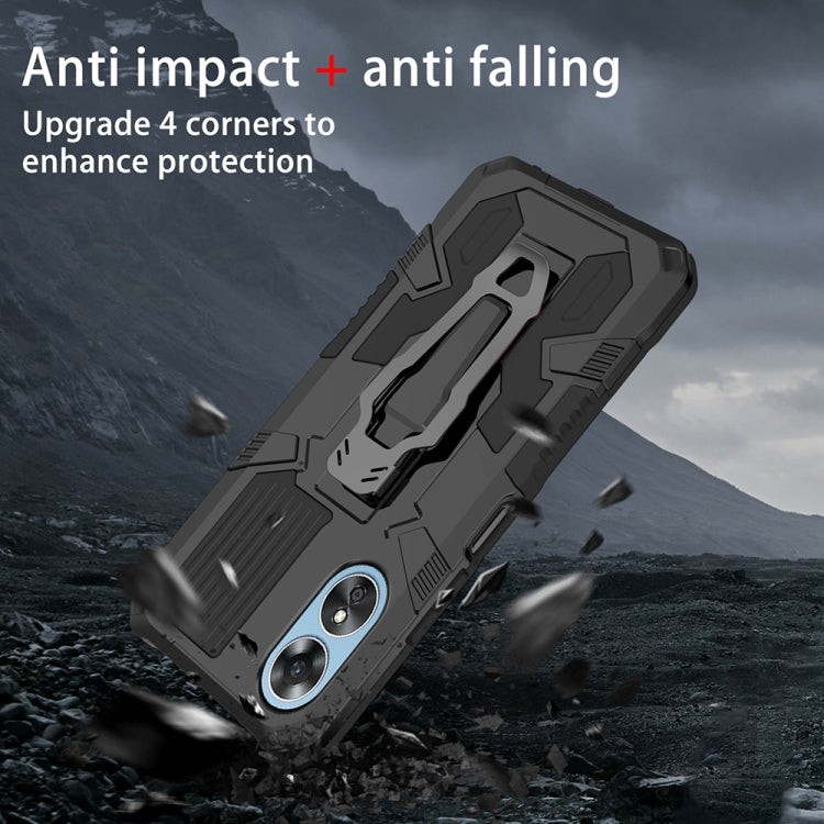Armor Warrior PC antiurto + custodia per telefono in TPU, For OPPO A17, For OPPO A76, For Realme 8 Pro, For Realme 9
