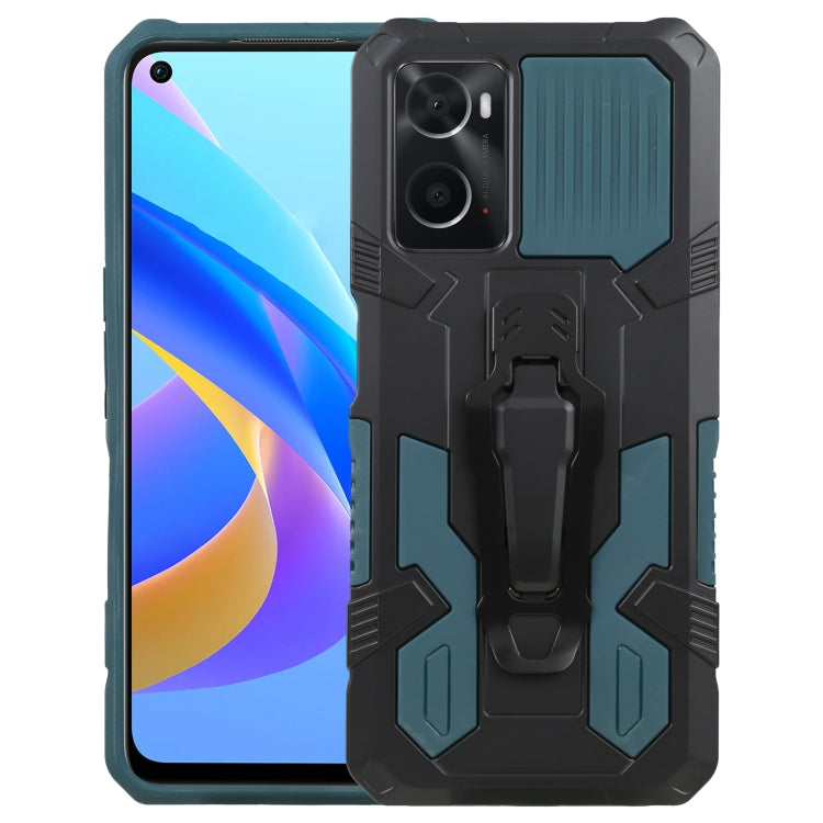 Armor Warrior PC antiurto + custodia per telefono in TPU, For OPPO A17, For OPPO A76, For Realme 8 Pro, For Realme 9