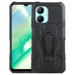 Armor Warrior PC antiurto + custodia per telefono in TPU, For Realme C33 4G