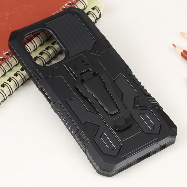 Armor Warrior PC antiurto + custodia per telefono in TPU, For Realme C33 4G