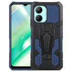 Armor Warrior PC antiurto + custodia per telefono in TPU, For Realme C33 4G