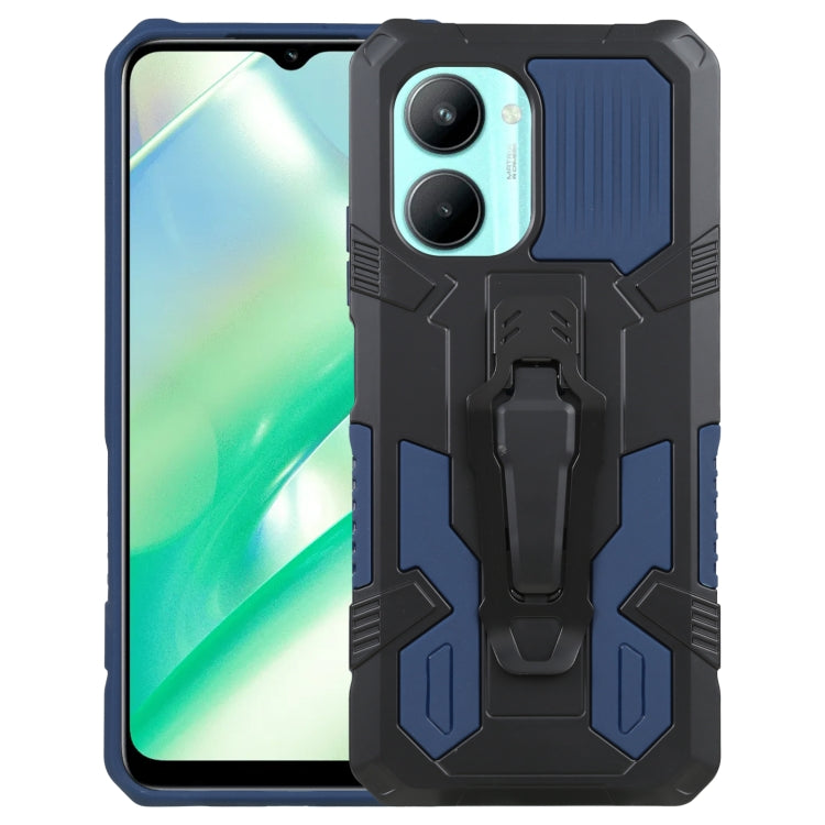 Armor Warrior PC antiurto + custodia per telefono in TPU, For Realme C33 4G