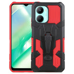 Armor Warrior PC antiurto + custodia per telefono in TPU, For Realme C33 4G