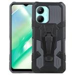 Armor Warrior PC antiurto + custodia per telefono in TPU, For Realme C33 4G