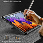 Custodia protettiva per tablet Explorer PC + TPU, For Samsung Galaxy Tab S7/S8, For Samsung Galaxy Tab S6 Lite, For Samsung Galaxy Tab S7+/S8+/S7 FE, For iPad 9.7 2017/2018, For iPad Pro 12.9 2021/2020/2018