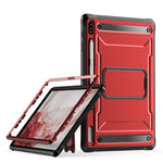Custodia protettiva per tablet Explorer PC + TPU, For Samsung Galaxy Tab S7/S8, For Samsung Galaxy Tab S6 Lite, For Samsung Galaxy Tab S7+/S8+/S7 FE, For iPad 9.7 2017/2018, For iPad Pro 12.9 2021/2020/2018