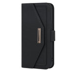 Custodia per telefono in pelle con cordino a trama incrociata, For iPhone 14 Pro Max, For iPhone 14 Pro, For iPhone 14, For iPhone 14 Plus