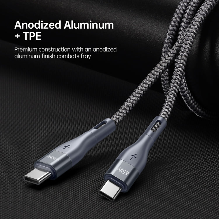 DUZZONA Cavo USB-C Type-C 65W 1 metro ricarica rapida