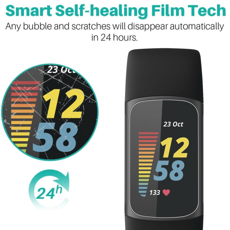 Proteggi schermo per orologio con pellicola in idrogel morbido, For Fitbit Charge 5, For OPPO Watch Free, For Google Pixel Watch, For Garmin Move Sport
