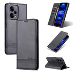Custodia portafoglio in pelle per Samsung Galaxy S23 e Xiaomi