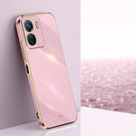 Custodia per telefono in TPU con bordo in oro con placcatura 6D XINLI, For vivo iQOO Pro, For vivo iQOO U5, For vivo iQOO Z6