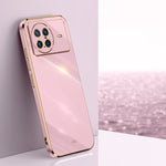 Custodia per telefono in TPU con bordo in oro con placcatura 6D XINLI, For vivo X90 Pro 5G, For vivo X Note, For vivo Y02s 4G