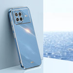 Custodia per telefono in TPU con bordo in oro con placcatura 6D XINLI, For vivo X90 Pro 5G, For vivo X Note, For vivo Y02s 4G