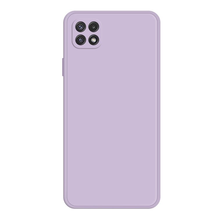 Custodia per telefono in silicone liquido imitazione, For Samsung Galaxy A22 5G, For Samsung Galaxy A23