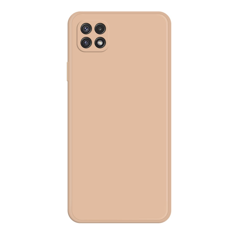 Custodia per telefono in silicone liquido imitazione, For Samsung Galaxy A22 5G, For Samsung Galaxy A23
