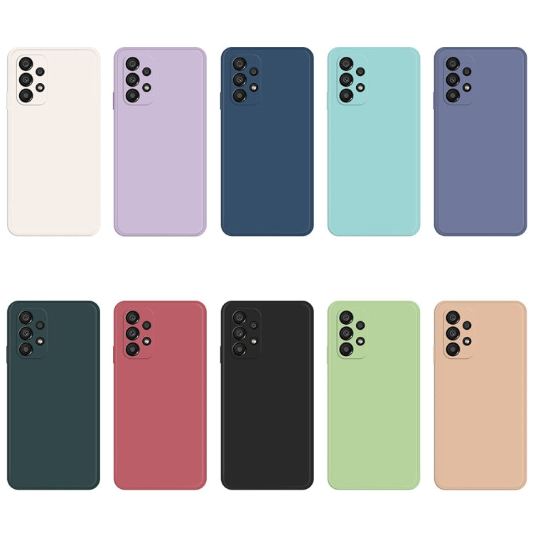 Custodia per telefono in silicone liquido imitazione, For Samsung Galaxy A33 5G, For Samsung Galaxy A52/A52s 5G