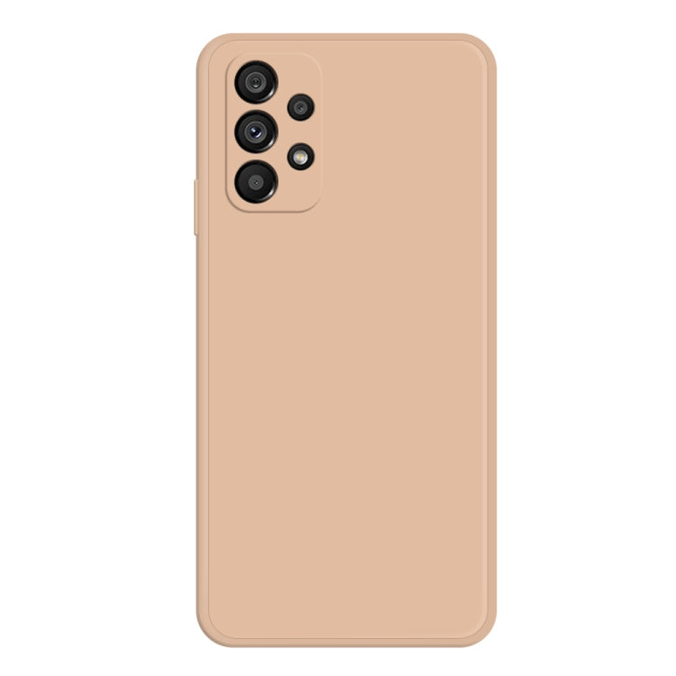 Custodia per telefono in silicone liquido imitazione, For Samsung Galaxy A53 5G, For Samsung Galaxy A73 5G