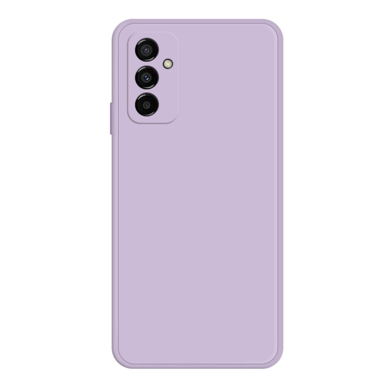 Custodia per telefono in silicone liquido imitazione, For Samsung Galaxy M23, For Samsung Galaxy M33