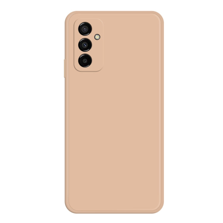 Custodia per telefono in silicone liquido imitazione, For Samsung Galaxy M23, For Samsung Galaxy M33