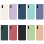 Custodia per telefono in silicone liquido imitazione, For Samsung Galaxy M23, For Samsung Galaxy M33