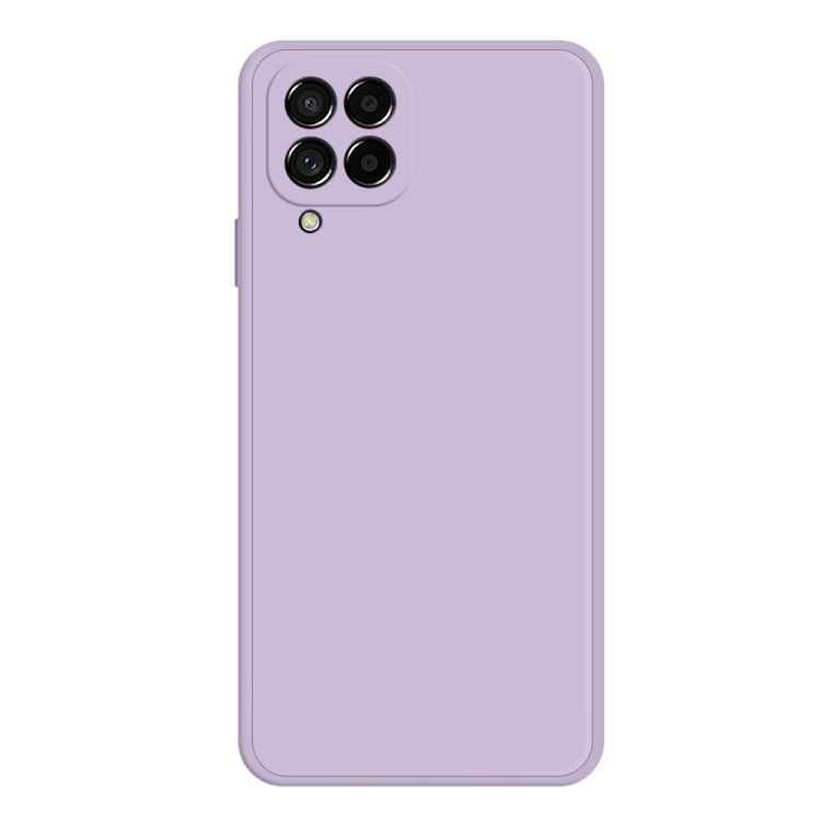 Custodia per telefono in silicone liquido imitazione, For Samsung Galaxy M53