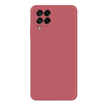 Custodia per telefono in silicone liquido imitazione, For Samsung Galaxy M53