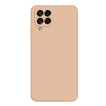 Custodia per telefono in silicone liquido imitazione, For Samsung Galaxy M53