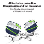 Custodia protettiva per auricolari in silicone, For vivo TWS 3, For vivo TWS 3 Pro