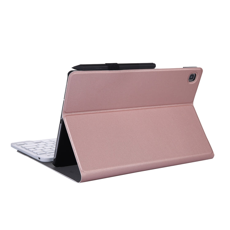 Custodia protettiva per tastiera Bluetooth A610 per Galaxy Tab S6 Lite 10.4 P610 / P615 (2020) con supporto e fascia elastica per penna, For Galaxy Tab S6 Lite 10.4 P610